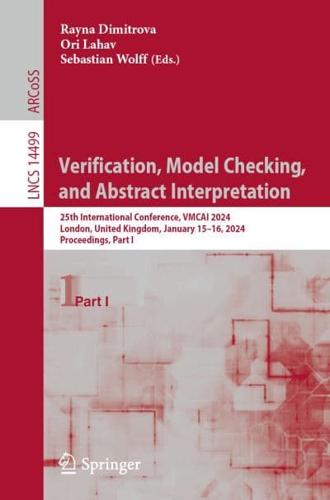 Verification, Model Checking, and Abstract Interpretation Part I
