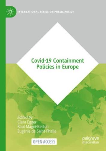 COVID-19 Containment Policies in Europe