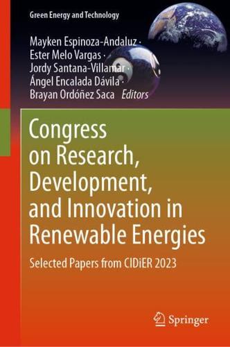 Congress on Research, Development and Innovation in Renewable Energies