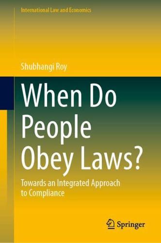 When Do People Obey Laws?