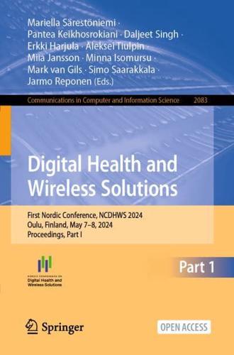 Digital Health and Wireless Solutions Part 1