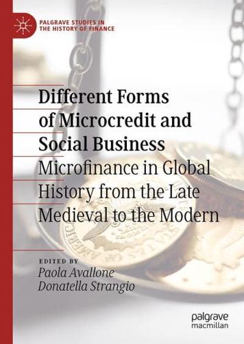 Different Forms of Microcredit and Social Business