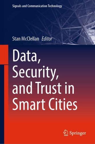 Data, Security, and Trust in Smart Cities