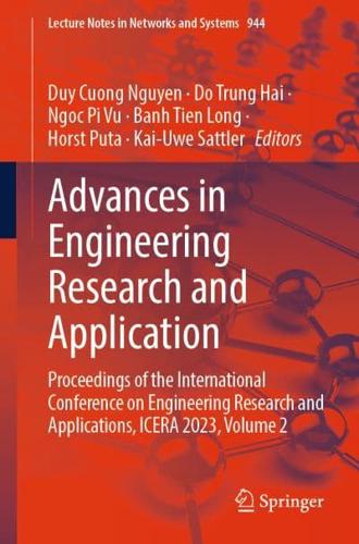 Advances in Engineering Research and Application