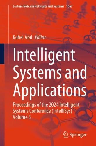 Intelligent Systems and Applications