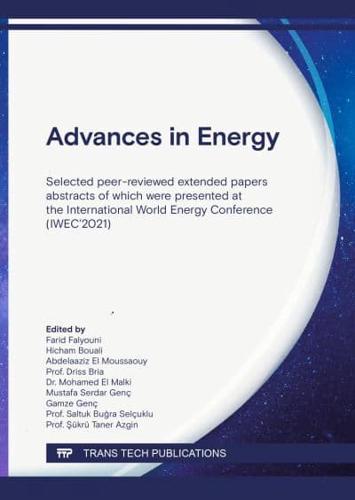 Advances in Energy