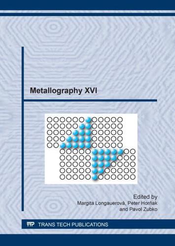 Metallography XVI