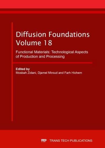 Diffusion Foundations Vol. 18