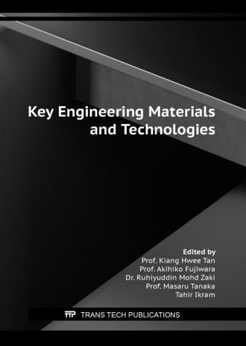 Key Engineering Materials and Technologies