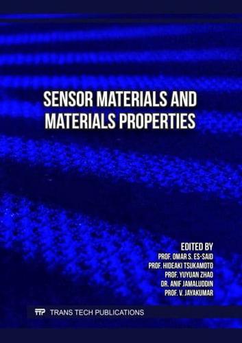 Sensor Materials and Materials Properties