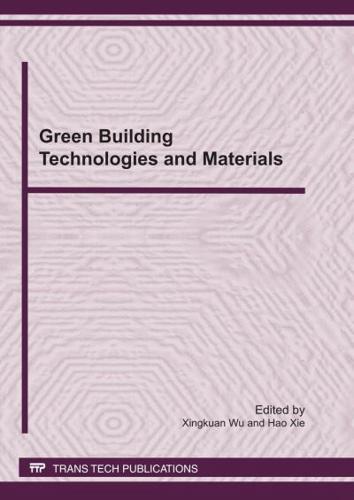 Green Building Technologies and Materials