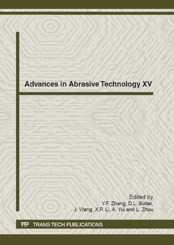 Advances in Abrasive Technology XV