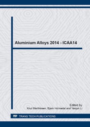 Aluminium Alloys 2014 - ICAA14