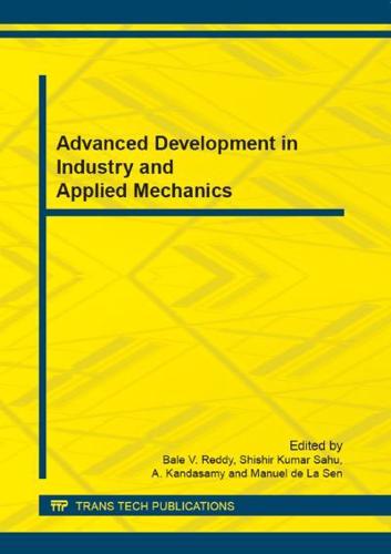 Advanced Development in Industry and Applied Mechanics