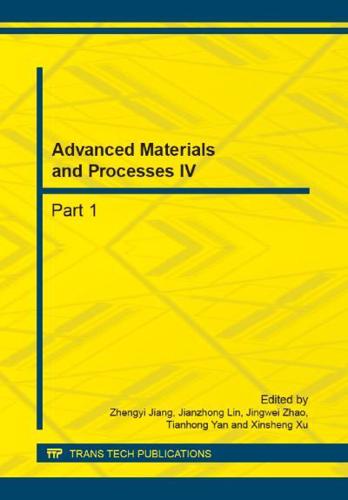 Advanced Materials and Processes IV