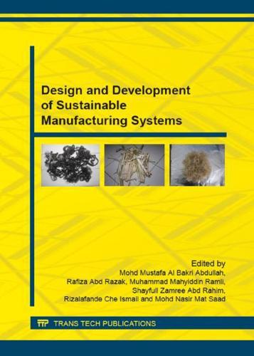 Design and Development of Sustainable Manufacturing Systems
