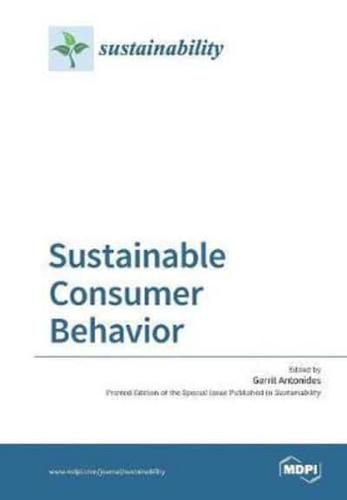 Sustainable Consumer Behavior