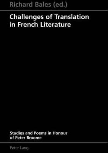 Challenges of Translation in French Literature