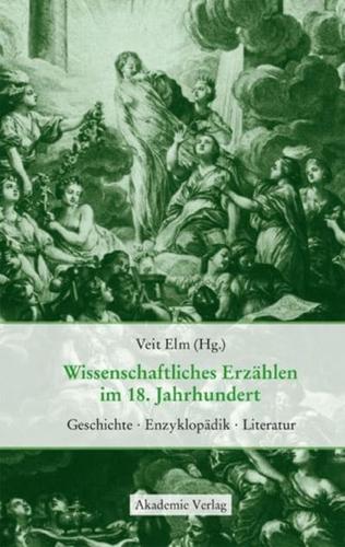 Wissenschaftliches Erzählen Im 18. Jahrhundert