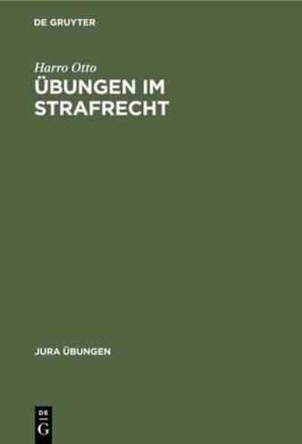 Übungen Im Strafrecht