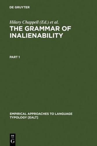 The Grammar of Inalienability