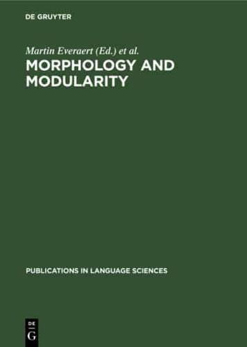 Morphology and Modularity