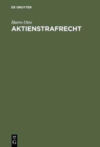 Aktienstrafrecht