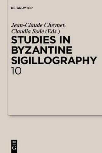 Studies in Byzantine Sigillography Studies in Byzantine Sigillography