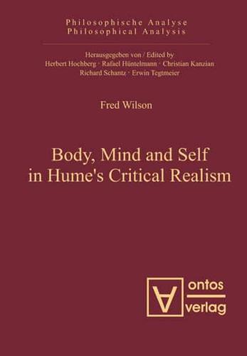 Body, Mind and Self in Hume's Critical Realism