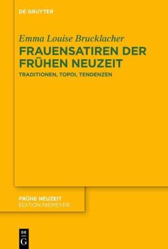 Frauensatiren Der Frühen Neuzeit