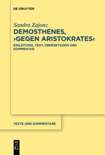 Demosthenes, ›Gegen Aristokrates‹