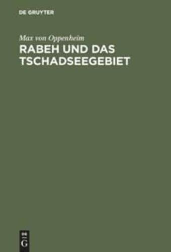 Rabeh Und Das Tschadseegebiet