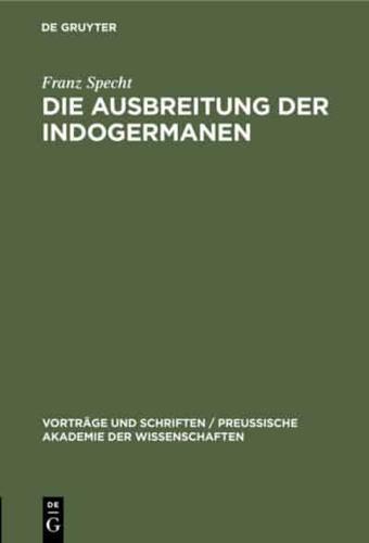 Die Ausbreitung Der Indogermanen