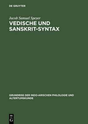 Vedische und Sanskrit-Syntax