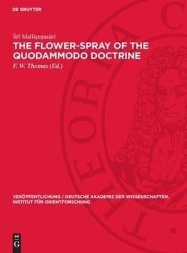 The Flower-Spray of the Quodammodo Doctrine