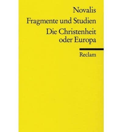 Die Christenheit Ober Europa