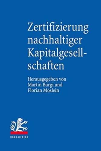 Zertifizierung Nachhaltiger Kapitalgesellschaften