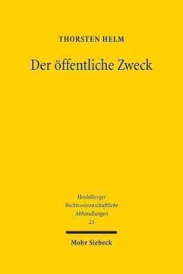 Der Offentliche Zweck