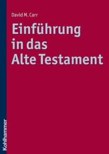 Einfuhrung in Das Alte Testament