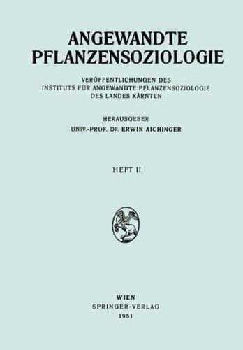 Angewandte Pflanzensoziologie