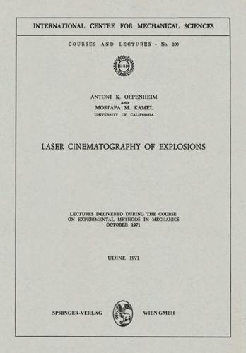 Laser Cinematography of Explosions