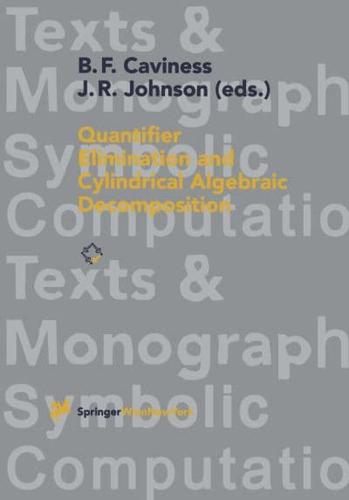 Quantifier Elimination and Cylindrical Algebraic Decomposition