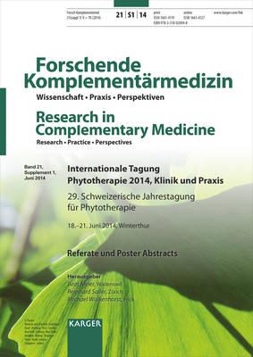 Internationale Tagung Phytotherapie 2014, Klinik Und Praxis