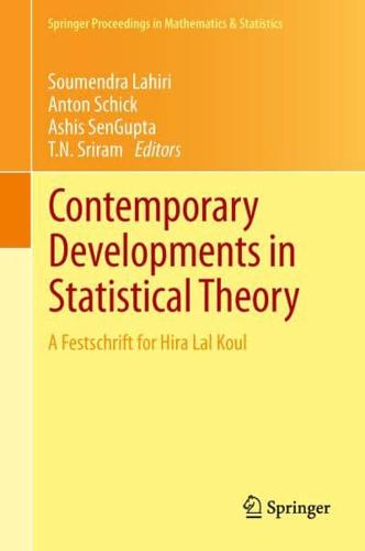 Contemporary Developments in Statistical Theory : A Festschrift for Hira Lal Koul