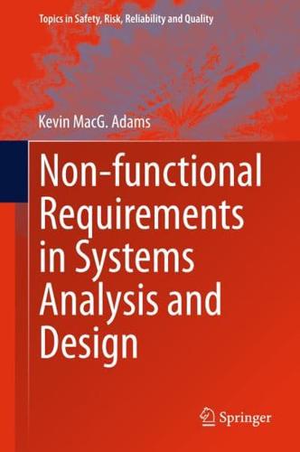 Non-Functional Requirements in Systems Analysis and Design