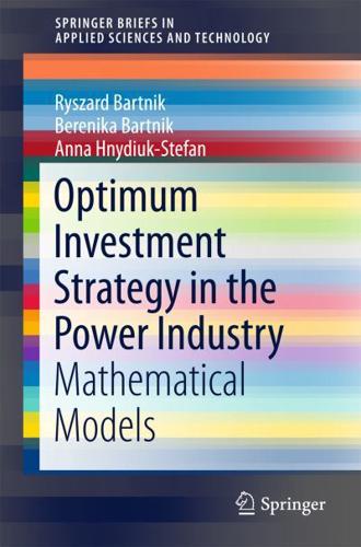 Optimum Investment Strategy in the Power Industry : Mathematical Models