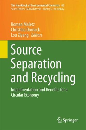 Source Separation and Recycling