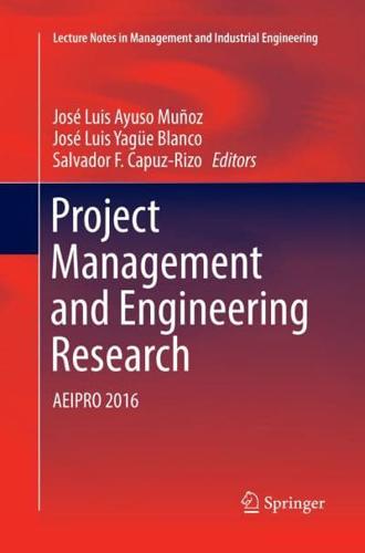 Project Management and Engineering Research