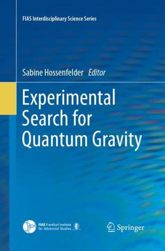 Experimental Search for Quantum Gravity