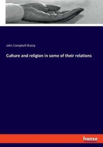 Culture and religion in some of their relations